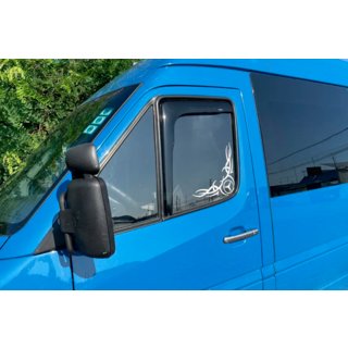 Windabweiser zum Einstecken (2 Stk, HIC) Mercedes Sprinter W901/902/903/904/905 1995–2006 Foto 1