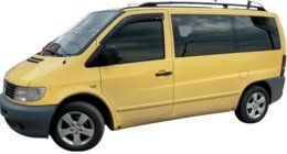 Mercedes Vito W638 1996-2003 Windabweiser (2 Stk, HIC) Foto 6