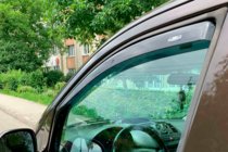 Mercedes Vito W639 2004-2014 Windabweiser zum Einstecken (2 Stk, HIC) Foto 3