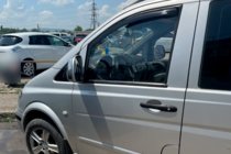 Mercedes Vito W639 2004-2014 Windabweiser zum Einstecken (2 Stk, HIC) Foto 7