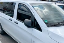 Mercedes Vito/V-class W447 2014- Windabweiser zum Einstecken (2 Stk, HIC) Foto 1