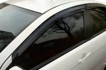 Mitsubishi Lancer X 2008- Windabweiser (4 Stk, HIC) Foto 9
