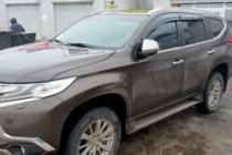 Mitsubishi Pajero Sport 2015- Windabweiser (4 Stk, HIC) Foto 3