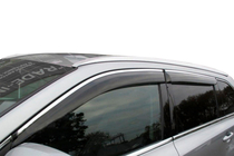 Nissan Juke 2010-2019 Windabweiser mit Chromleisten (4 Stk, HIC) Foto 1