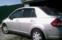 Nissan Tiida 2004-2011 Windabweiser SD (4 Stk, HIC) Foto 1