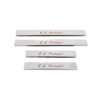 Einstiegsleisten Carmos (4 Stk, Edelstahl) Citroen C-4 Picasso 2006-2013 Foto 2