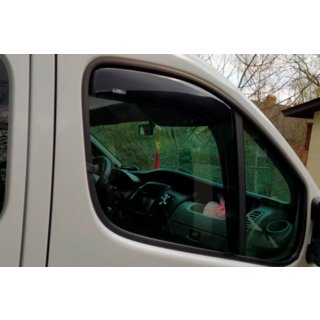 Windabweiser zum Einstecken (2 Stk, HIC) Opel Vivaro 2001–2015 Foto 2