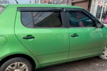 Skoda Fabia 2007-2014 Windabweiser HB (4 Stk, HIC) Foto 2