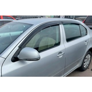 Windabweiser Liftback (4 Stk, HIC) Skoda Octavia II A5 2006-2010 Foto 1