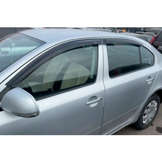 Windabweiser Liftback (4 Stk, HIC) Skoda Octavia II A5 2006-2010 Foto 3