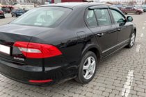 Skoda Superb 2009-2015 Windabweiser SD (4 Stk, HIC) Foto 5