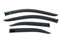 Toyota Camry 2006-2011 Windabweiser mit verchromter Zierleiste (EU, 4 Stk, HIC) Foto 2