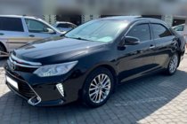 Toyota Camry 2011–2017 Windabweiser mit Chromleiste (2011-2017 EU / 2011-2014 USA, 4 Stk, HIC) Foto 1