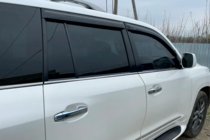 Toyota Land Cruiser 200 2007-2021 Windabweiser 8cm (4 Stk, HIC) Foto 3