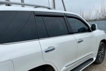 Toyota Land Cruiser 200 2007-2021 Windabweiser 8cm (4 Stk, HIC) Foto 5