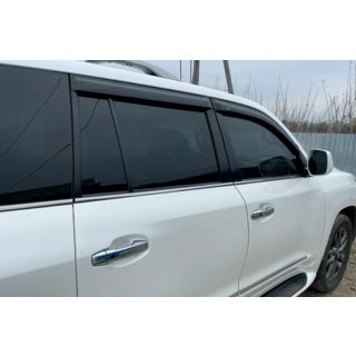Windabweiser 8cm (4 Stk, HIC) Toyota Land Cruiser 200 2007-2021 Foto 3