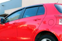 Toyota Yaris 2006-2011 Windabweiser HB (4 Stk, HIC) Foto 3