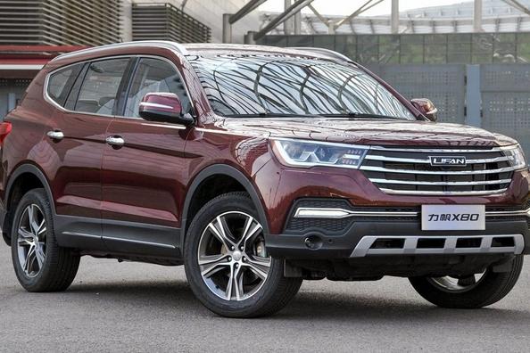 Übersicht Allrad-Siebensitzer Crossover Lifan X80