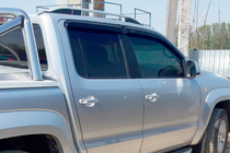Volkswagen Amarok 2010-2022 Windabweiser (4 Stk, HIC) Foto 1