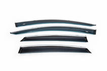 Ford Mondeo 2014-2022 Windabweiser mit Chromleisten (4 Stk, HIC) Foto 2
