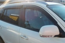 Hyundai Santa Fe 3 2012-2018 Windabweiser (4 Stk, HIC) Foto 2