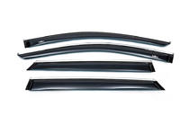 Hyundai Santa Fe 3 2012-2018 Windabweiser mit Chromleisten (4 Stk, HIC) Foto 4