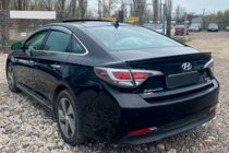Hyundai Sonata LF 2014-2019 Windabweiser mit Chromleisten (4 Stk, HIC) Foto 2