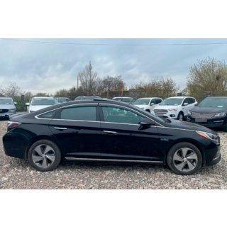Windabweiser mit Chromleisten (4 Stk, HIC) Hyundai Sonata LF 2014-2019 Foto 1