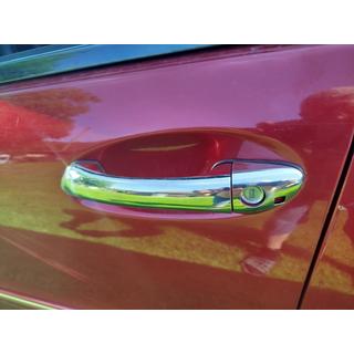 Chrom Türgriffblenden (4 Stk, Edelstahl) Mercedes C-class W203 2000-2007 Foto 1