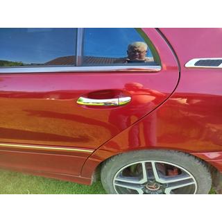 Chrom Türgriffblenden (4 Stk, Edelstahl) Mercedes C-class W203 2000-2007 Foto 3