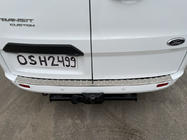 Ford Custom 2013-2022 Heckstoßstangenschutz Carmos Edelstahl Foto 1