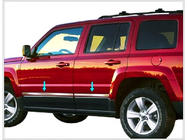 Jeep Cherokee/Liberty 2007-2013 Türleisten Edelstahl Foto 1