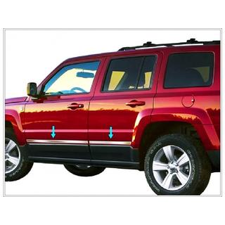 Türleisten Edelstahl Jeep Cherokee/Liberty 2007-2013 Foto 1