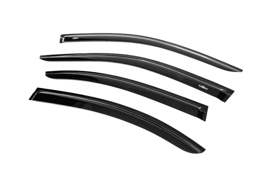 Mercedes E-class W211 2002-2009 Windabweiser SD (4 Stk, HIC) Foto 10