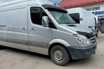 Mercedes Sprinter W906 2006–2018 Windabweiser zum Einstecken (2 Stk, HIC) Foto 2