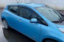 Nissan Leaf 2010-2017 Windabweiser (4 Stk, HIC) Foto 14