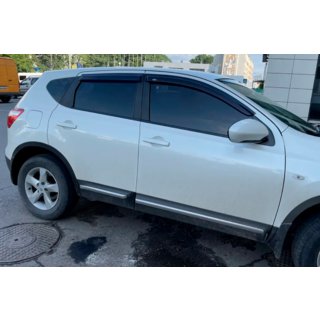 Windabweiser (4 Stk, HIC) Nissan Qashqai 2010-2014 Foto 3