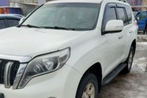 Toyota Land Cruiser Prado 150 2009-2023 Windabweiser 8 cm (4 Stk, HIC) Foto 10