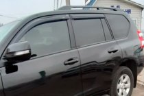 Toyota Land Cruiser Prado 150 2009-2023 Windabweiser 8 cm (4 Stk, HIC) Foto 2