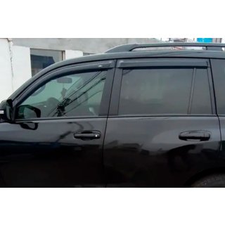 Windabweiser 8 cm (4 Stk, HIC) Toyota Land Cruiser Prado 150 2009-2023 Foto 3