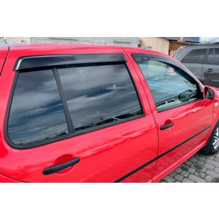 Windabweiser HB (4 Stk, HIC) Volkswagen Golf 4 1997-2006 Foto 3