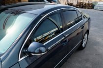 Volkswagen Passat B7 2012-2015 Windabweiser zum Einstecken SD (4 Stk, EU, HIC) Foto 2