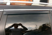 Volkswagen Passat B6 2006-2012 Windabweiser mit Chromleisten SW (4 Stk, HIC) Foto 4
