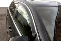 Volkswagen Passat B7 2012-2015 Windabweiser mit Chromleisten SW (4 Stk, EU, HIC) Foto 2