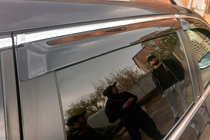 Volkswagen Passat B7 2012-2015 Windabweiser mit Chromleisten SW (4 Stk, EU, HIC) Foto 10