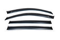 Volkswagen Tiguan 2007-2016 Windabweiser mit Chromleisten (4 Stk, HIC) Foto 4
