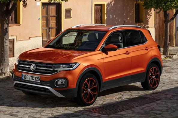 Übersicht der kompakten urbanen Crossover-Volkswagen T-Cross