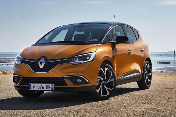 Die vierte Generation des kompakten Minivan Renault Scenic