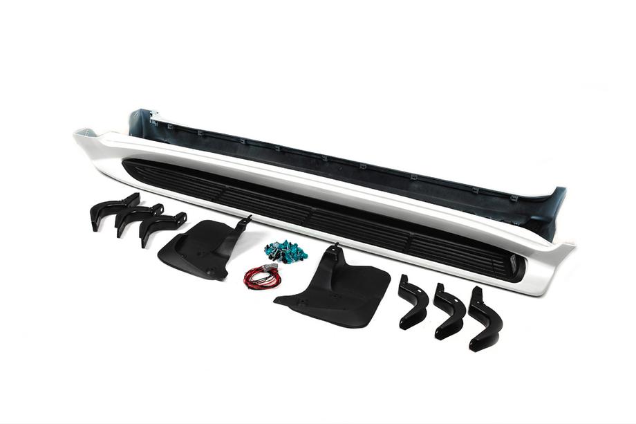 Lexus LX570/450d 2008-2022 Seitenschweller mit LED (Design Lexus 2012-2016) Weiss Foto 4