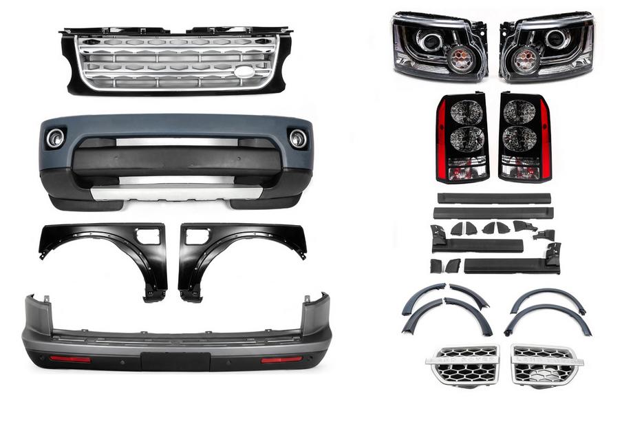 Land Rover Discovery IV 2009-2017 Facelift-Umrüstkit 2013-2017 (mit Kotflügeln) Image